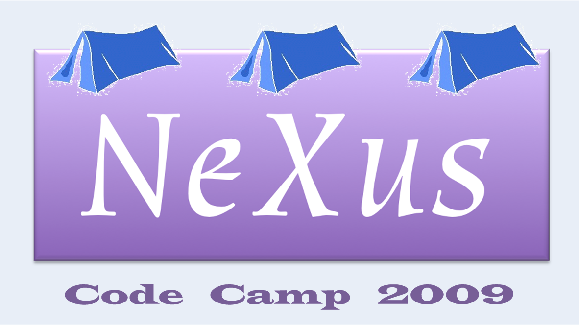 logo for the 2009 NeXus Code Camp